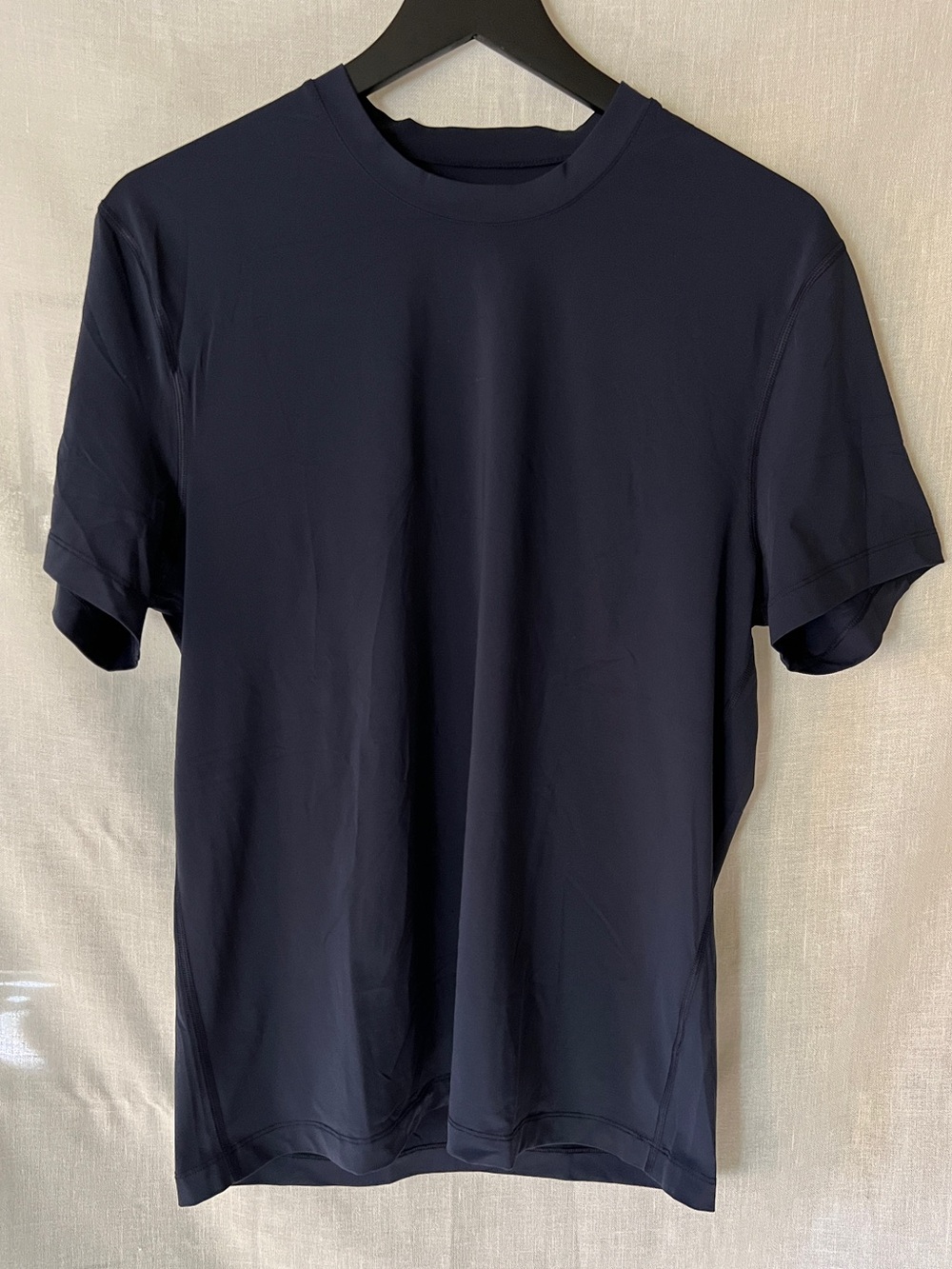 Y/OSEMITE James Perse Performance T-Shirt Navy Short Sleeve Size 2